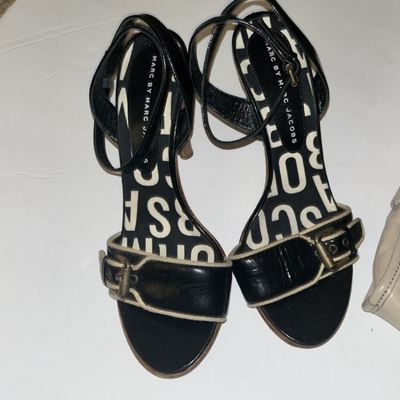 Marc By Marc Jacobs Shoes - Black and white Marc by Marc Jacobs sandals
